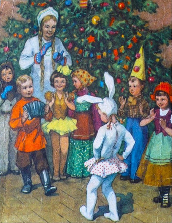 Новогодние Открытки 1941 Года Новогодние Открытки 1941 Года